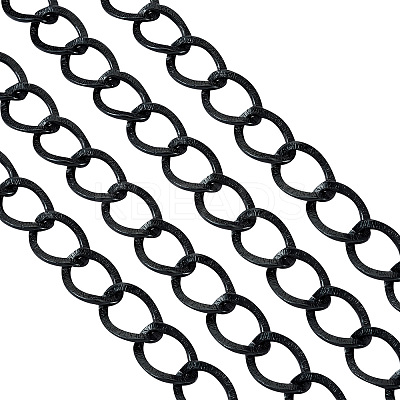 Aluminium Twisted Chains Curb Chains CHA-TA0001-05EB-1