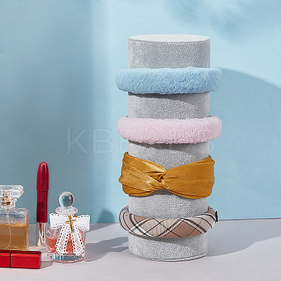 Velveteen Hairband Display Stands ODIS-WH0038-285A-1