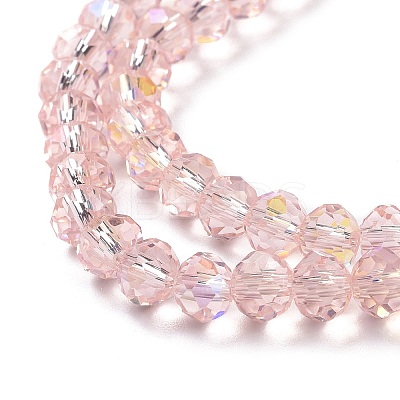 Electroplate Glass Beads Strands LS-EGLA-A034-T6mm-L18-1
