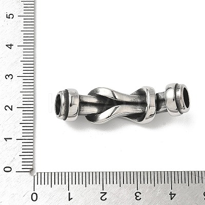 304 Stainless Steel Knot Connector Charms STAS-H238-05B-AS-1