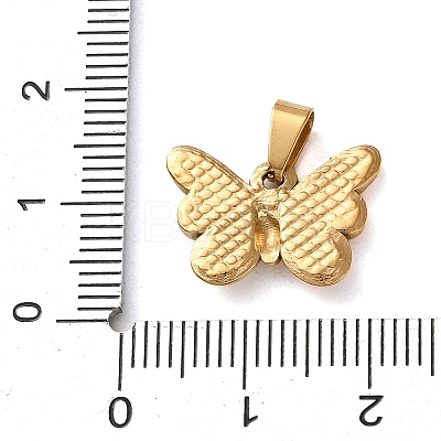 201 Stainless Steel Pendants STAS-U053-16B-G-1