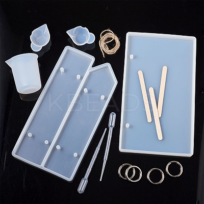 DIY Doorplate Silicone Mold Kits DIY-TA0008-32-1