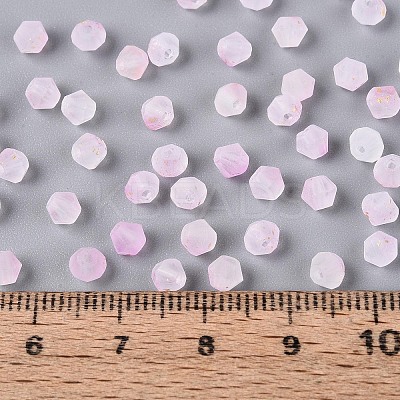 Frosted Glass Seed Beads SEED-N012-01I-1