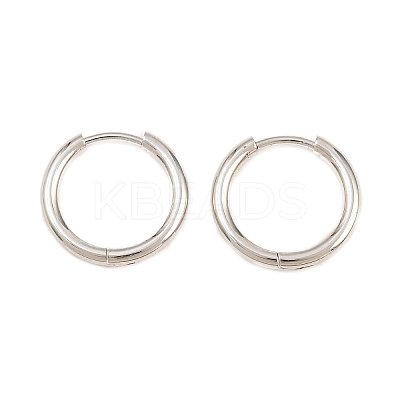 Brass Huggie Hoop Earrings Earrings KK-CBA8A92-03P-1