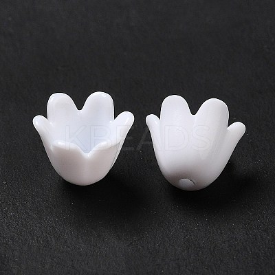 Opaque Acrylic Bead Caps LS-MACR-J123-26-1