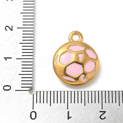 Ion Plating(IP) 304 Stainless Steel Pendants STAS-R008-10G-02-1