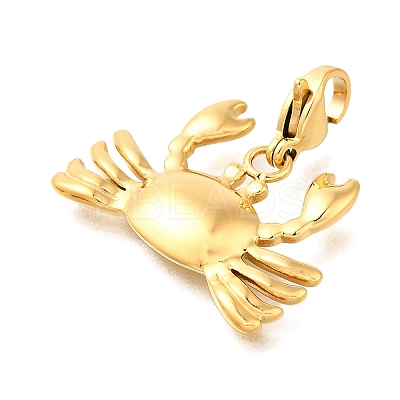 Crab 304 Stainless Steel Pendant Decorations STAS-R159-03G-1