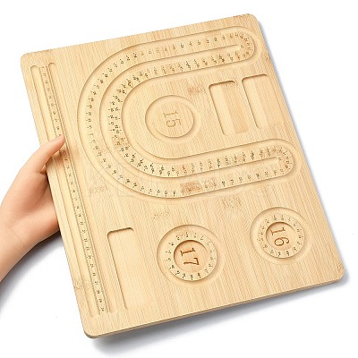 Rectangle Wood Bracelet Design Boards TOOL-YWC0003-03A-1