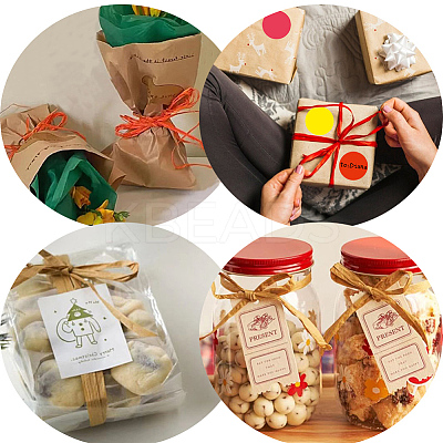 200M Raffia Paper Ribbon OCOR-WH20003-02C-1