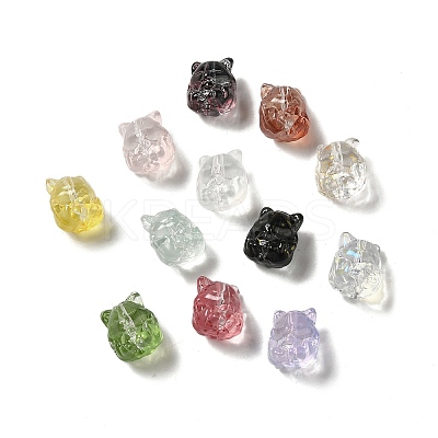 Transparent Glass Beads GLAA-D025-06A-1