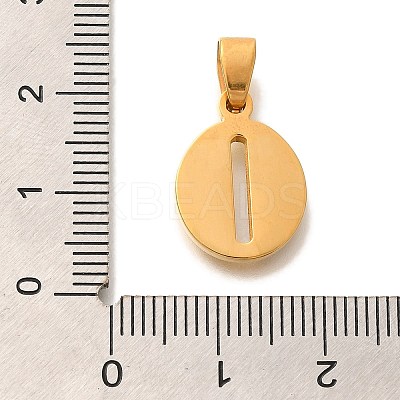 Ion Plating(IP) 304 Stainless Steel Rhinestone Pendants STAS-U035-01G-O-1