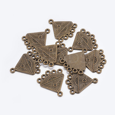 Alloy Connector Rhinestone Settings LS-X-EA10685Y-AB-1