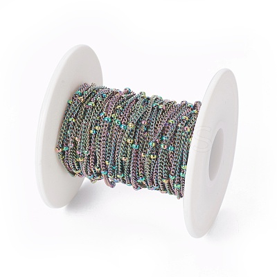 Ion Plating(IP) 304 Stainless Steel Curb Chains CHS-I003-G01-1