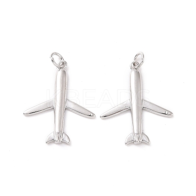 Rack Plating Brass Pendants KK-C004-06P-1