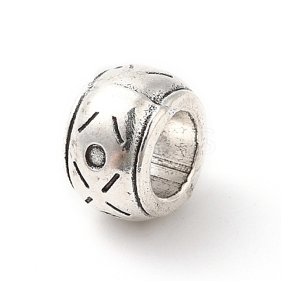 Tibetan Style Alloy European Beads PALLOY-P293-146AS-1