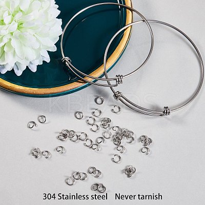 DIY Letter Bangle Making Kits DIY-SZ0001-61P-1