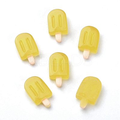 Luminous Resin Cabochons CRES-WH0013-17C-1