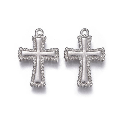 Tarnish Resistant 304 Stainless Steel Pendants STAS-F207-04P-1