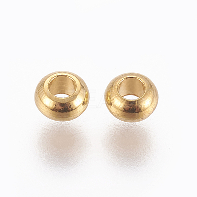 Brass Spacer Beads KK-J270-99G-1