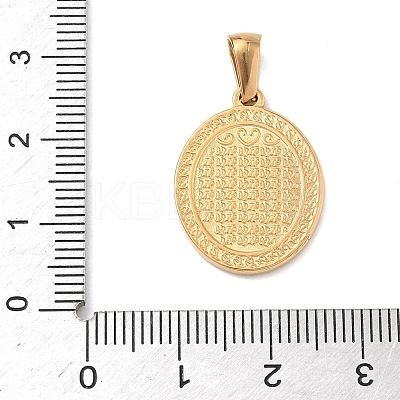 304 Stainless Steel Pendants LS-STAS-D207-18G-1