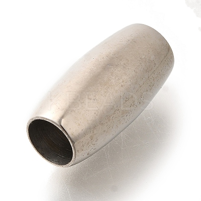 304 Stainless Steel European Beads STAS-G350-01F-P-1