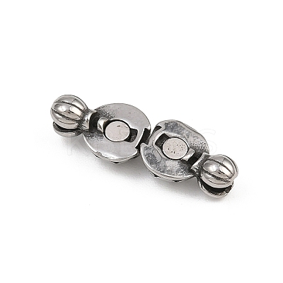 316 Surgical Stainless Steel Magnetic Clasps STAS-Z165-10AS-07-1