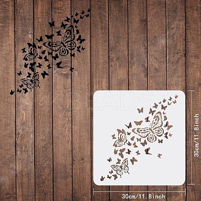 Plastic Reusable Drawing Painting Stencils Templates DIY-WH0172-366-1