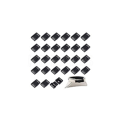 30Pcs Release Plastic Buckles DIY-BC0013-83-1