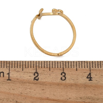 304 Stainless Steel Cuff Rings for Women RJEW-D285-01G-H-1