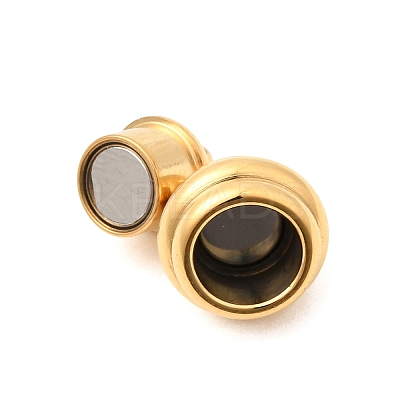 304 Stainless Steel Magnetic Clasps STAS-F350-04A-G-1