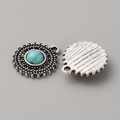 Tibetan Style Alloy Pendants LS-TIBEP-CJC0002-11B-1