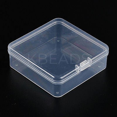 Plastic Bead Containers with Hinged Lid CON-Z007-03B-1