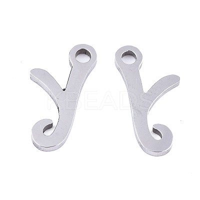 Non-Tarnish 201 Stainless Steel Charms X-STAS-T044-217P-Y-1
