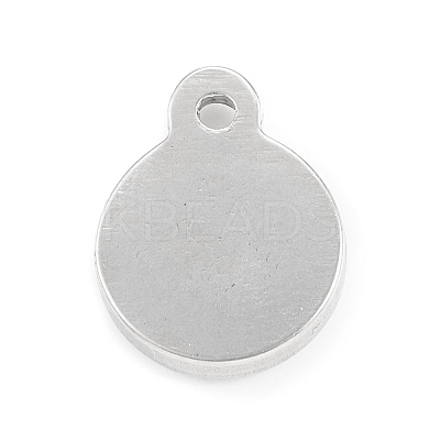 Tarnish Resistant 304 Stainless Steel Pendant Rhinestone Settings STAS-F287-54P-1
