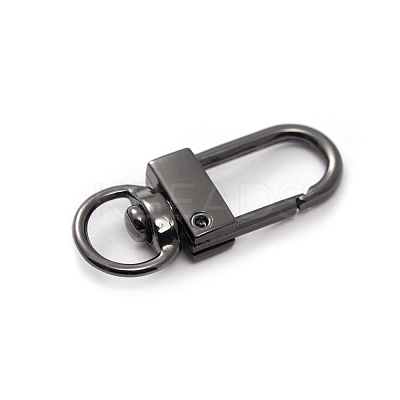 Alloy Swivel Snap Clasps PW-WG24595-03-1
