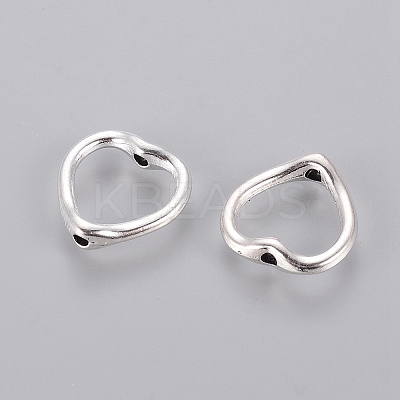 Tibetan Style Heart Bead Frames LS-X-LF11198Y-NF-1