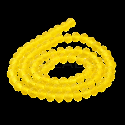 Transparent Glass Beads Strands X-EGLA-A034-T10mm-MD17-1