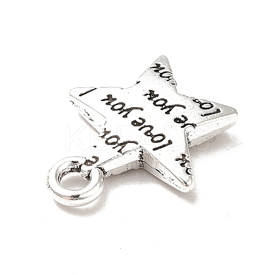 Tibetan Style Alloy Charms PALLOY-M198-30AS-1