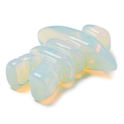 Opalite Carved Human Shape Figurines DJEW-D012-03F-1