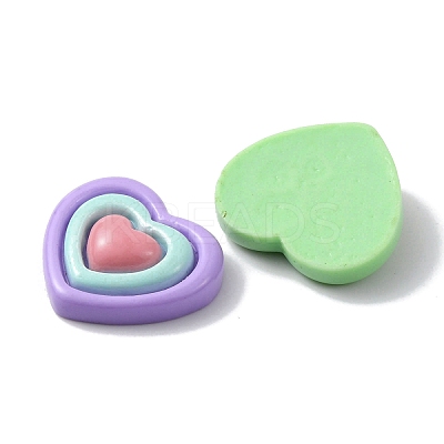 Valentine's Day Opaque Resin Decoden Cabochons CRES-P030-E-1