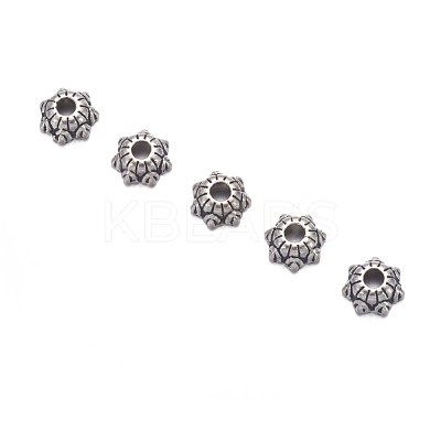 Tibetan Silver Spacer Beads AA220-NF-1
