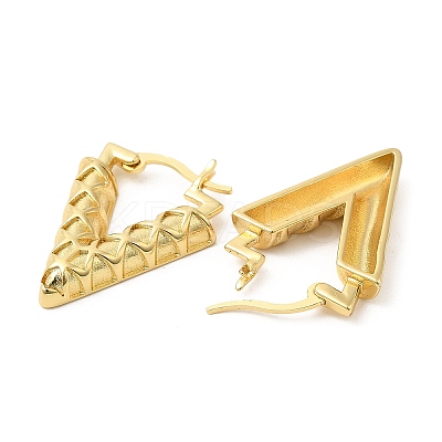 Rack Plating Brass Hoop Earrings for Women EJEW-Q770-18G-1