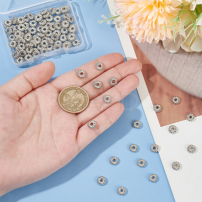 100Pcs Alloy Spacer Beads FIND-BC0005-59-1