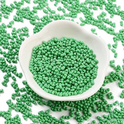 Baking Paint Glass Seed Beads SEED-A033-05Q-1