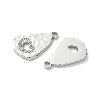 304 Stainless Steel Pendants STAS-H483-20P-1