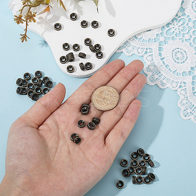 300Pcs Tibetan Style Alloy Spacer Beads FIND-ME0002-29AB-1
