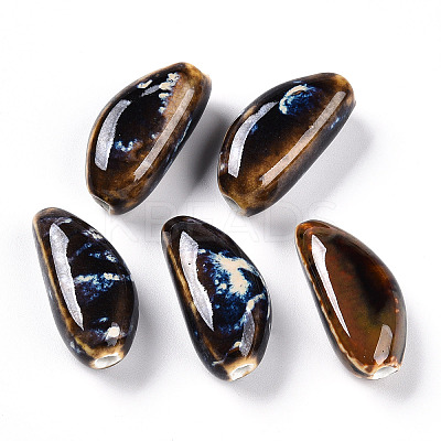 Handmade Porcelain Beads PORC-N008-08I-1