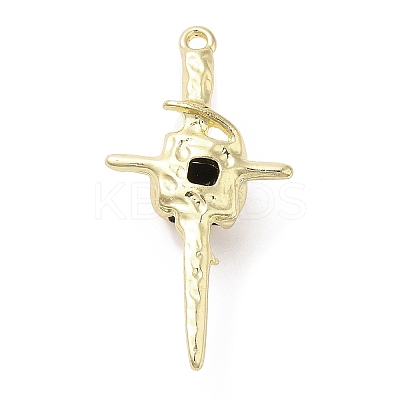 Alloy Rhinestone Pendants LS-PALLOY-P294-02G-03-1