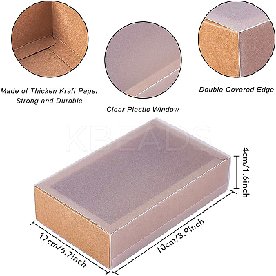 Kraft Paper Jewelry Boxes CON-WH0068-65C-1