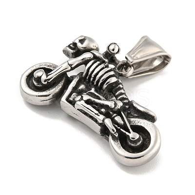 316 Surgical Stainless Steel Pendants STAS-E212-144AS-1
